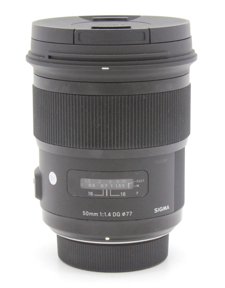 Used Sigma 50mm f/1.4 DG HSM - Nikon F (Art Series) Lens S/N 52435984