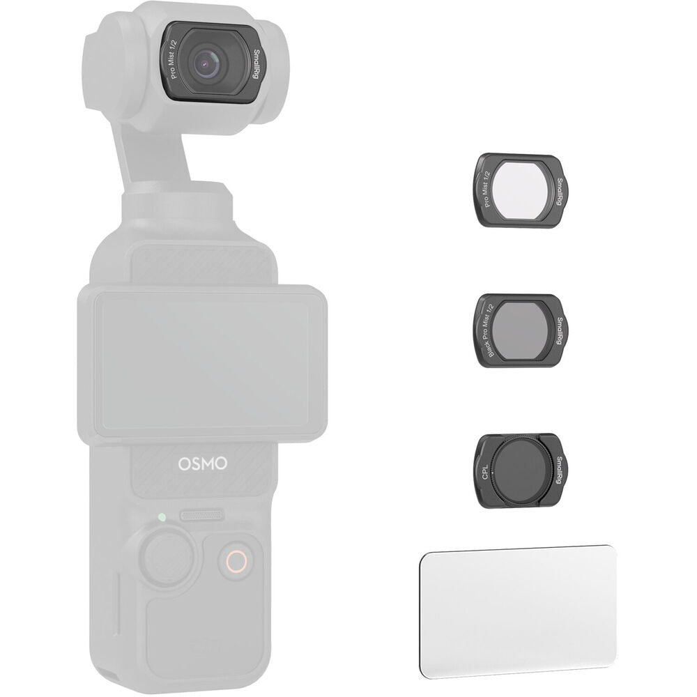 SmallRig Black / White Mist Filter & CPL Filter Set for DJI Osmo Pocket 3 4775