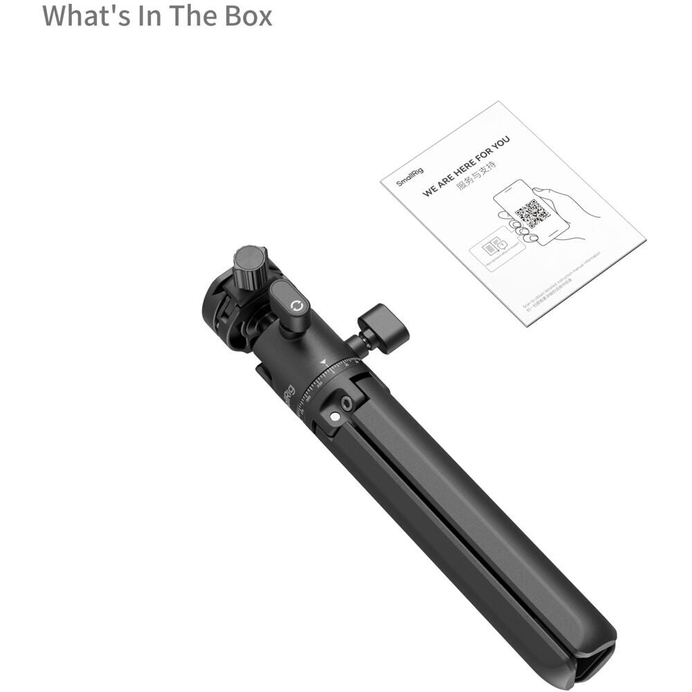 SmallRig Metal Tabletop Tripod with Arca-Swiss Quick Release Plate and Panoramic Ball Head