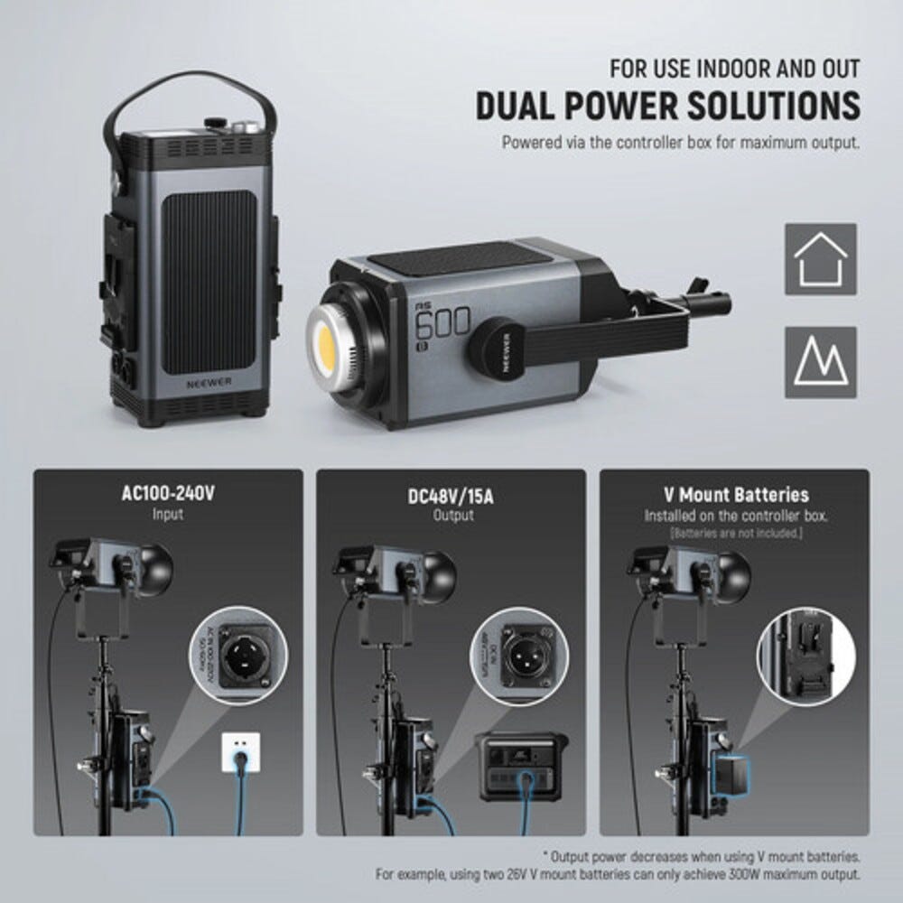 NEEWER AS600B Bi-Colour LED Video Light