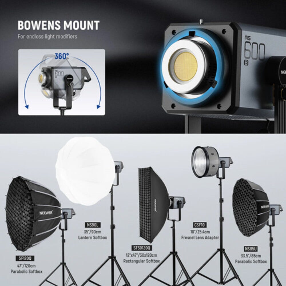 NEEWER AS600B Bi-Colour LED Video Light