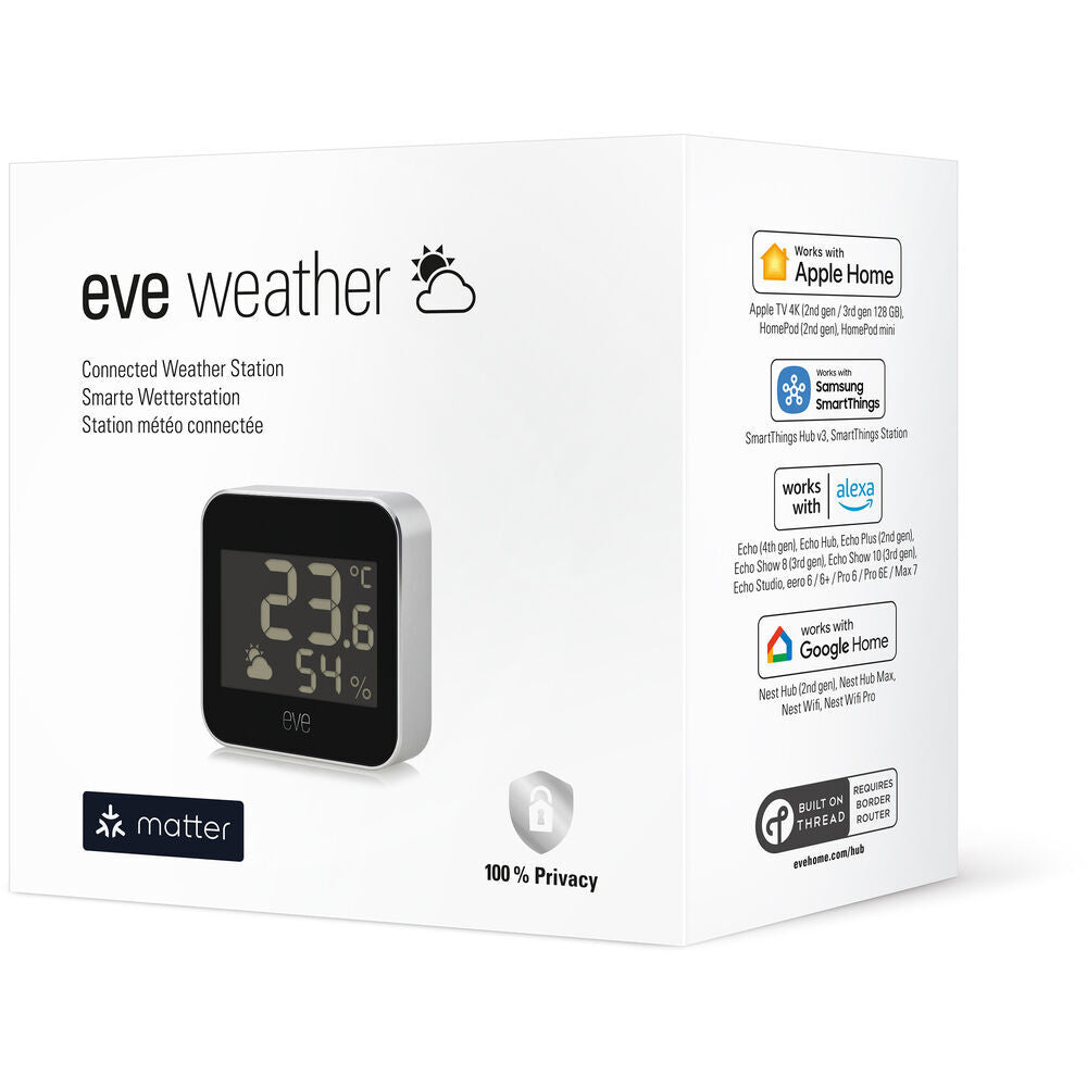 Eve Weather Station with Matter