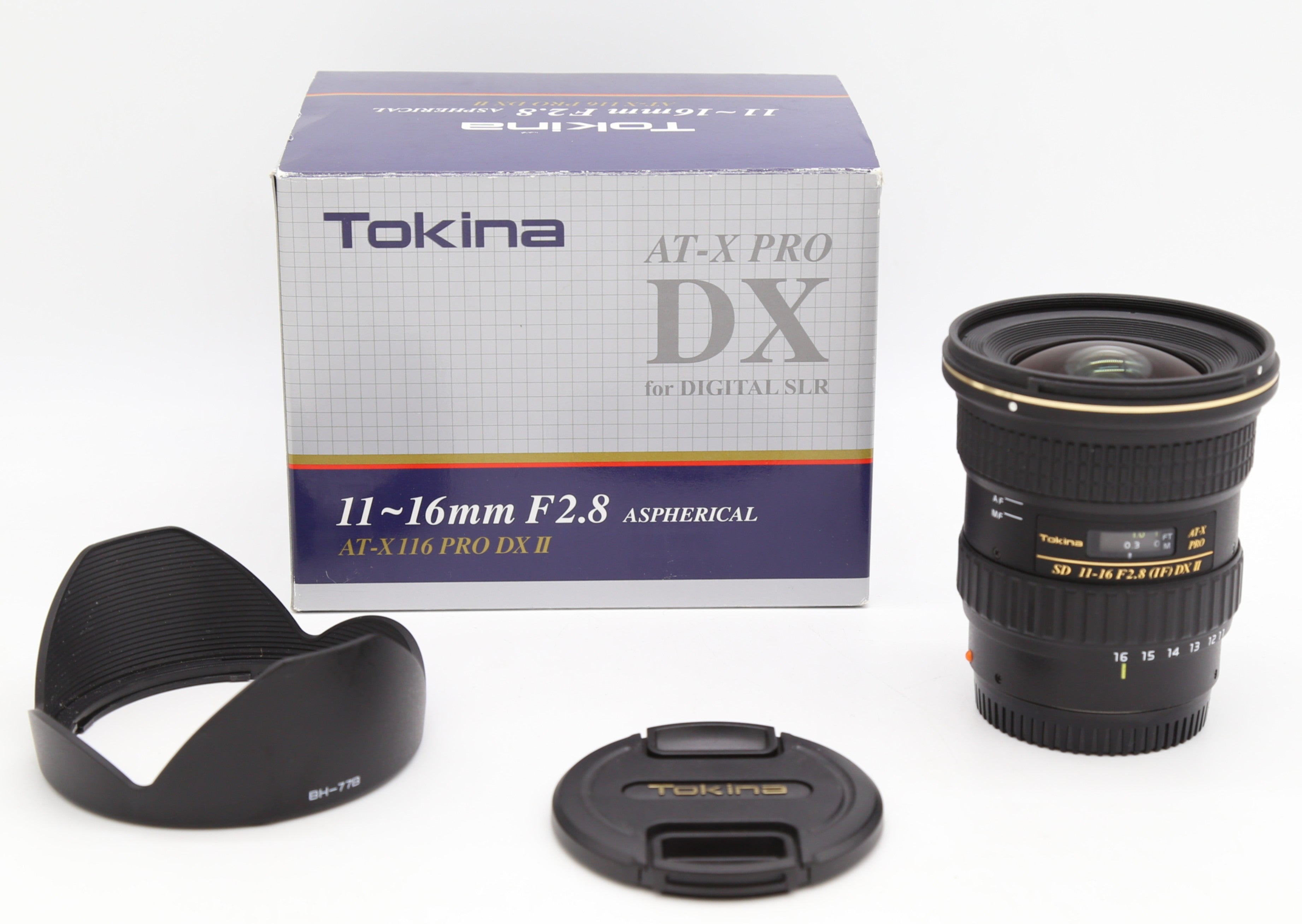 Used Tokina 11-16mm F2.8 AT-X F2.8 - Sony A, Minolta A Mount Ultra Wide Lens S/N 87C7369