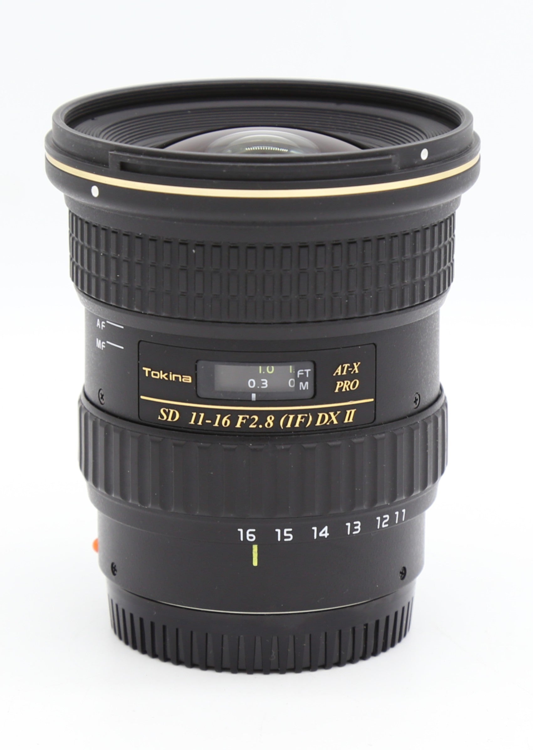 Used Tokina 11-16mm F2.8 AT-X F2.8 - Sony A, Minolta A Mount Ultra Wide Lens S/N 87C7369