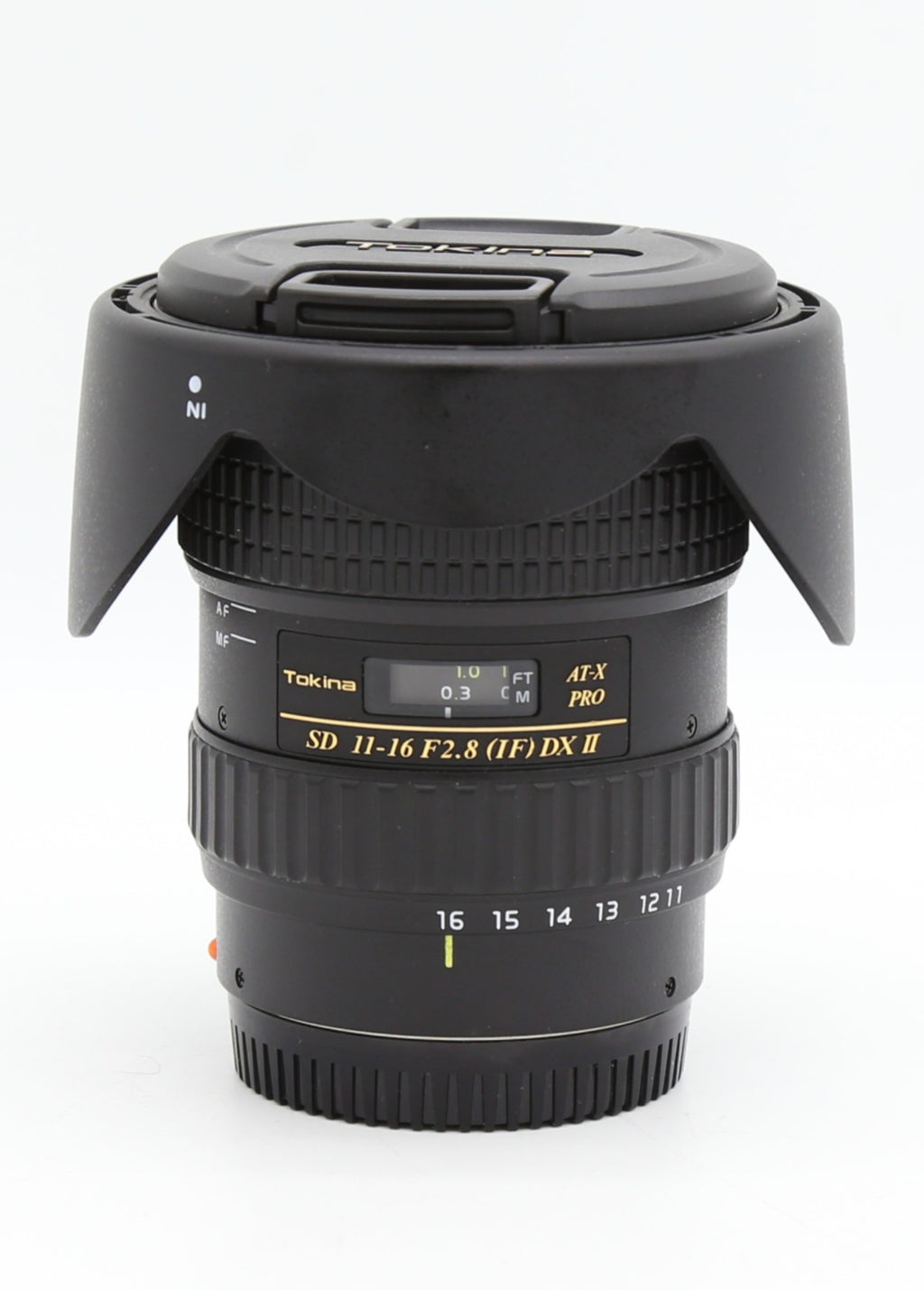Used Tokina 11-16mm F2.8 AT-X F2.8 - Sony A, Minolta A Mount Ultra Wide Lens S/N 87C7369