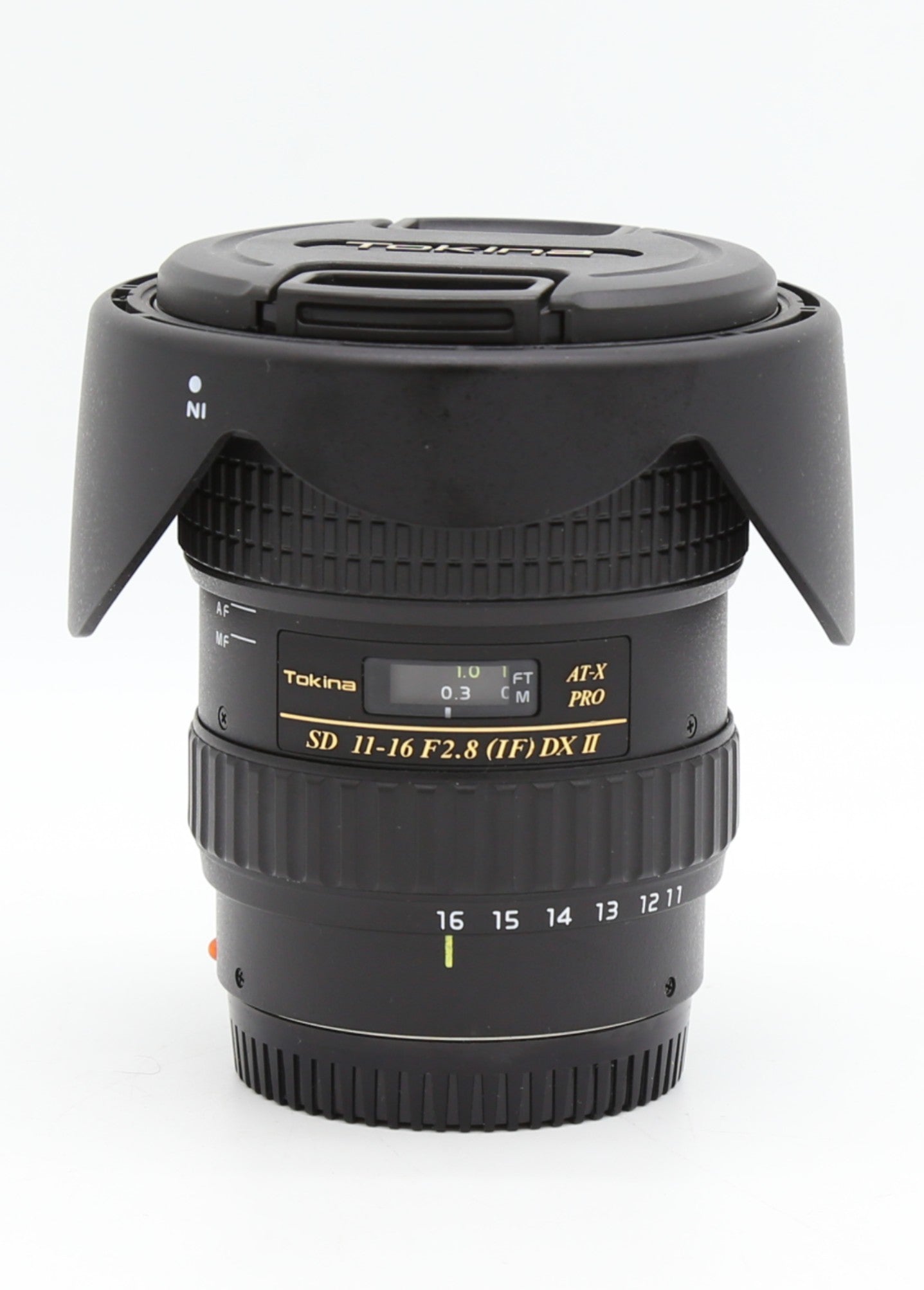 Used Tokina 11-16mm F2.8 AT-X F2.8 - Sony A, Minolta A Mount Ultra Wide Lens S/N 87C7369