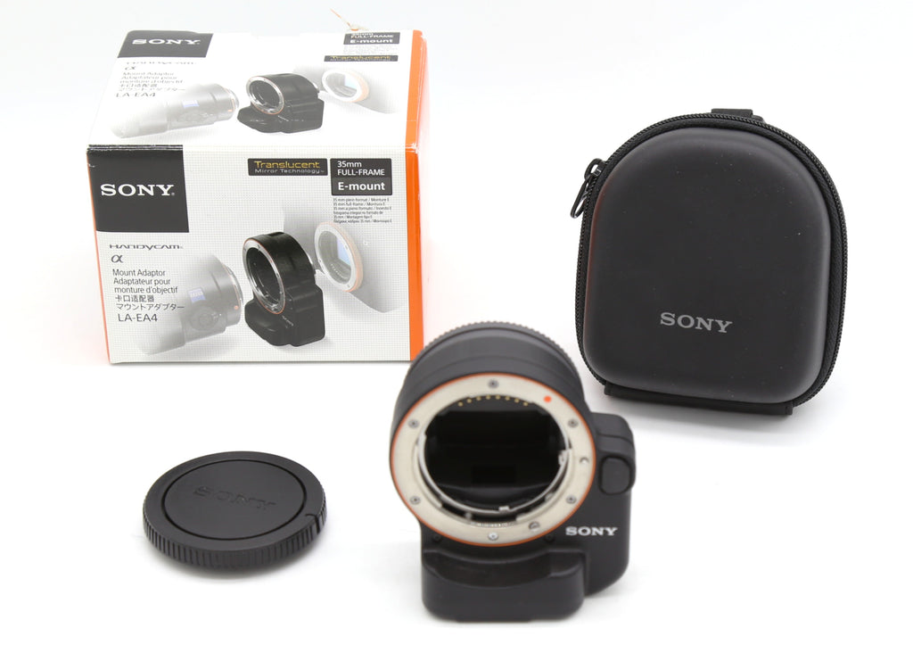 Used Sony LA-EA4 Sony A TO E Mount S/N S014029634E