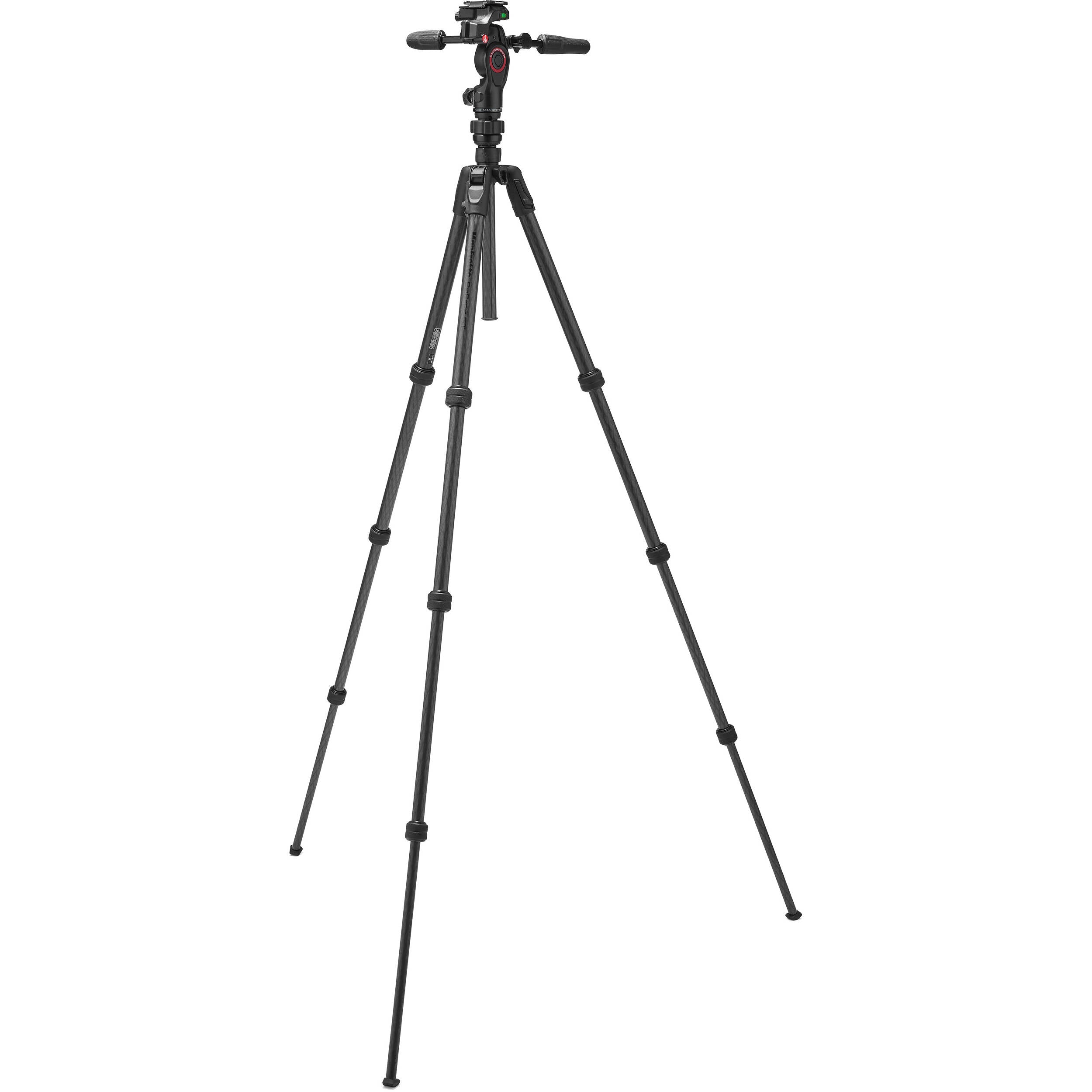 Manfrotto Befree GT PRO 3-Way Carbon Tripod 