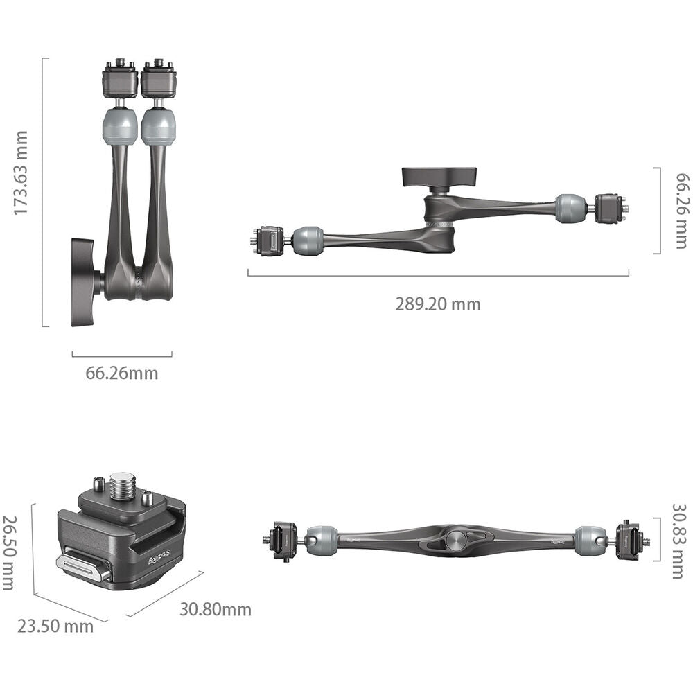 SmallRig HawkLock H21 Quick Release Rosette Magic Arm (11") 4489