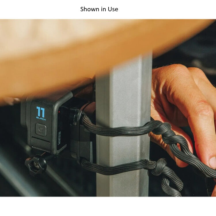 Gopro Gumby (Flexible Mount) with Gear Ties