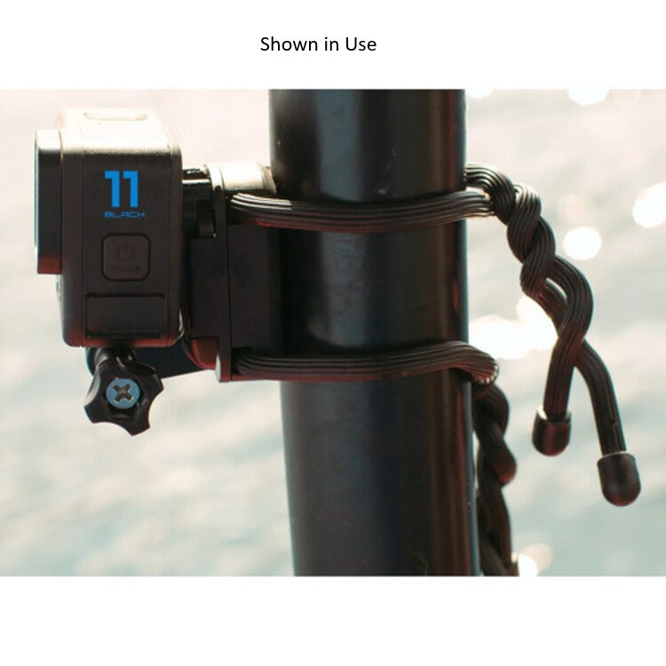 Gopro Gumby (Flexible Mount) with Gear Ties