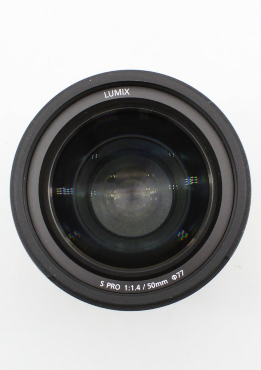 Used Panasonic Lumix 50mm f1.4 S Pro Prime lens SN: xf9cb100959