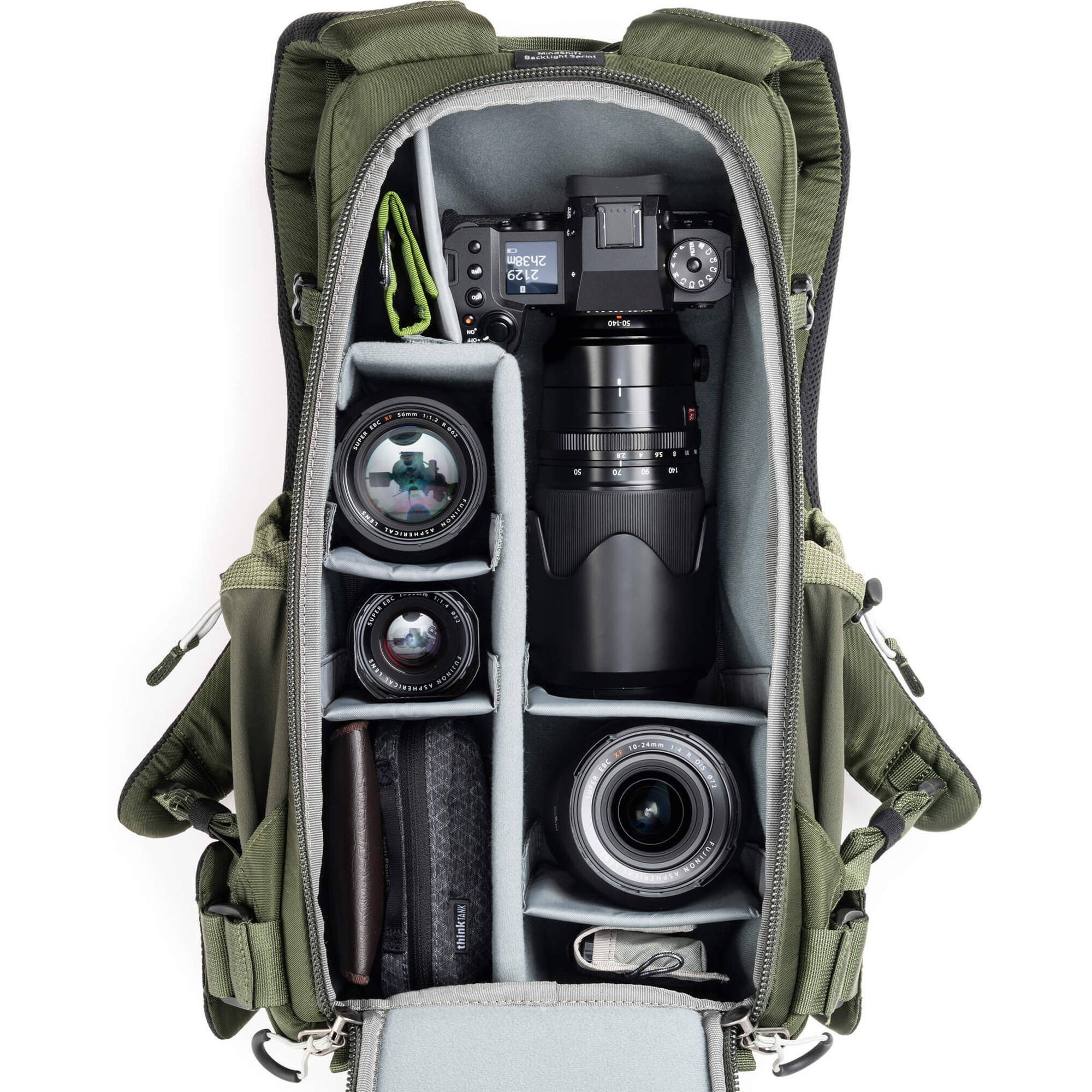 thinkTANK - Mindshift BackLight Sprint 15L Photo Daypack - Montane Green