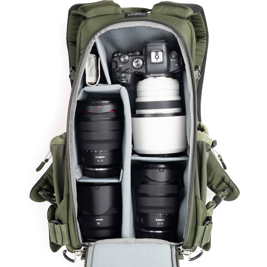 thinkTANK - Mindshift BackLight Sprint 15L Photo Daypack - Montane Green