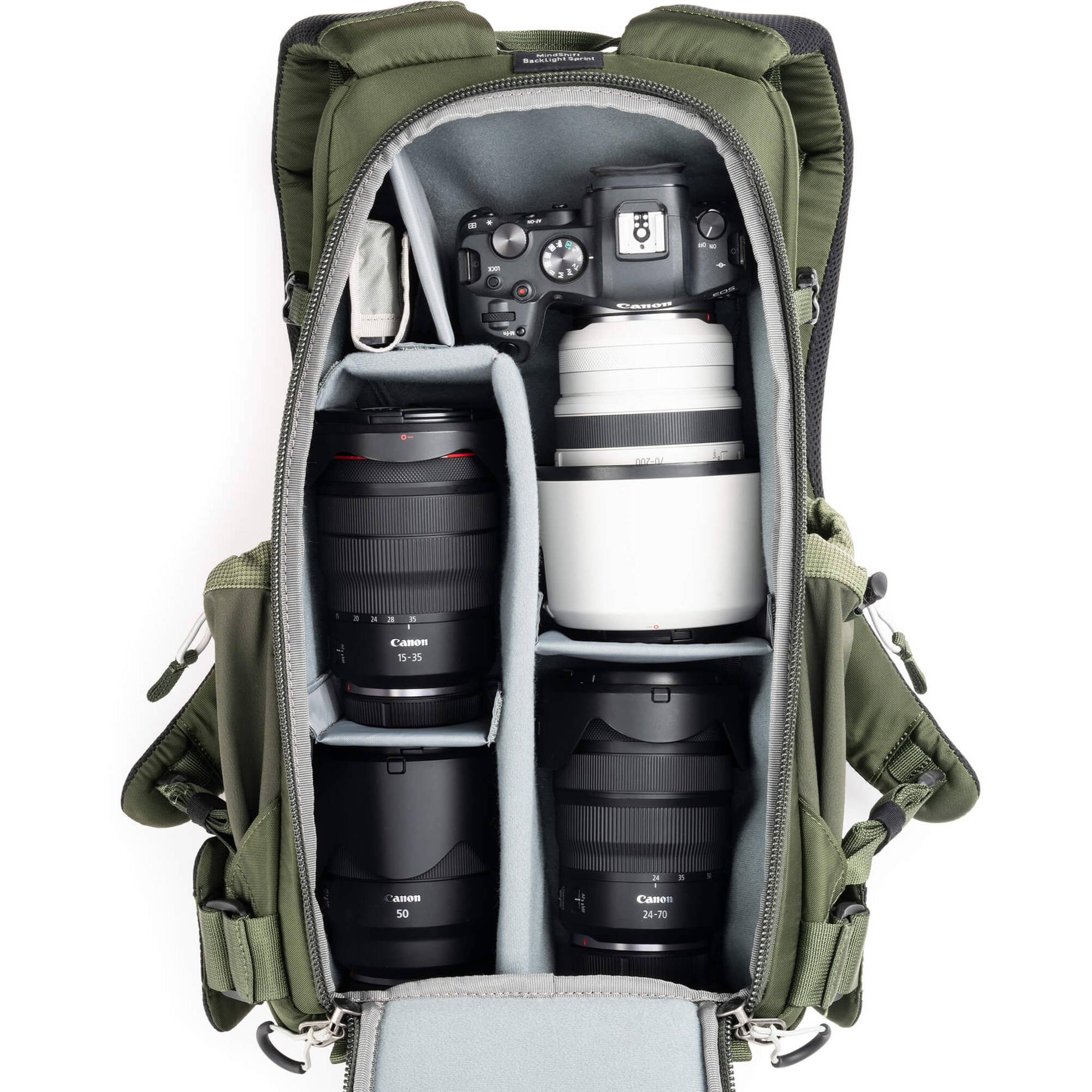 thinkTANK - Mindshift BackLight Sprint 15L Photo Daypack - Montane Green