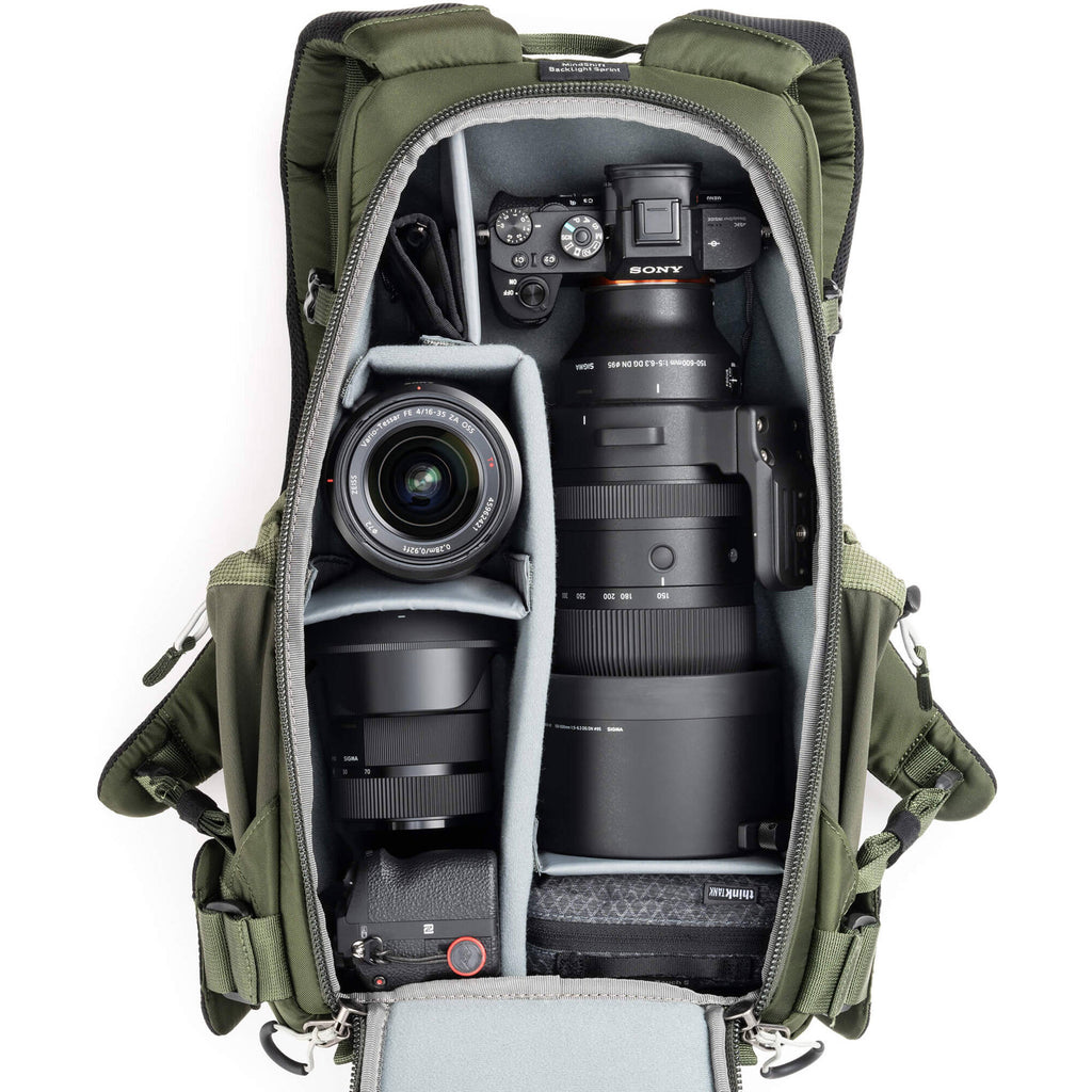 thinkTANK - Mindshift BackLight Sprint 15L Photo Daypack - Montane Green