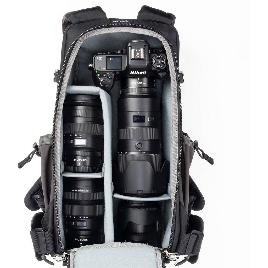 thinkTANK - Mindshift BackLight Sprint 15L Photo Daypack - Slate Black
