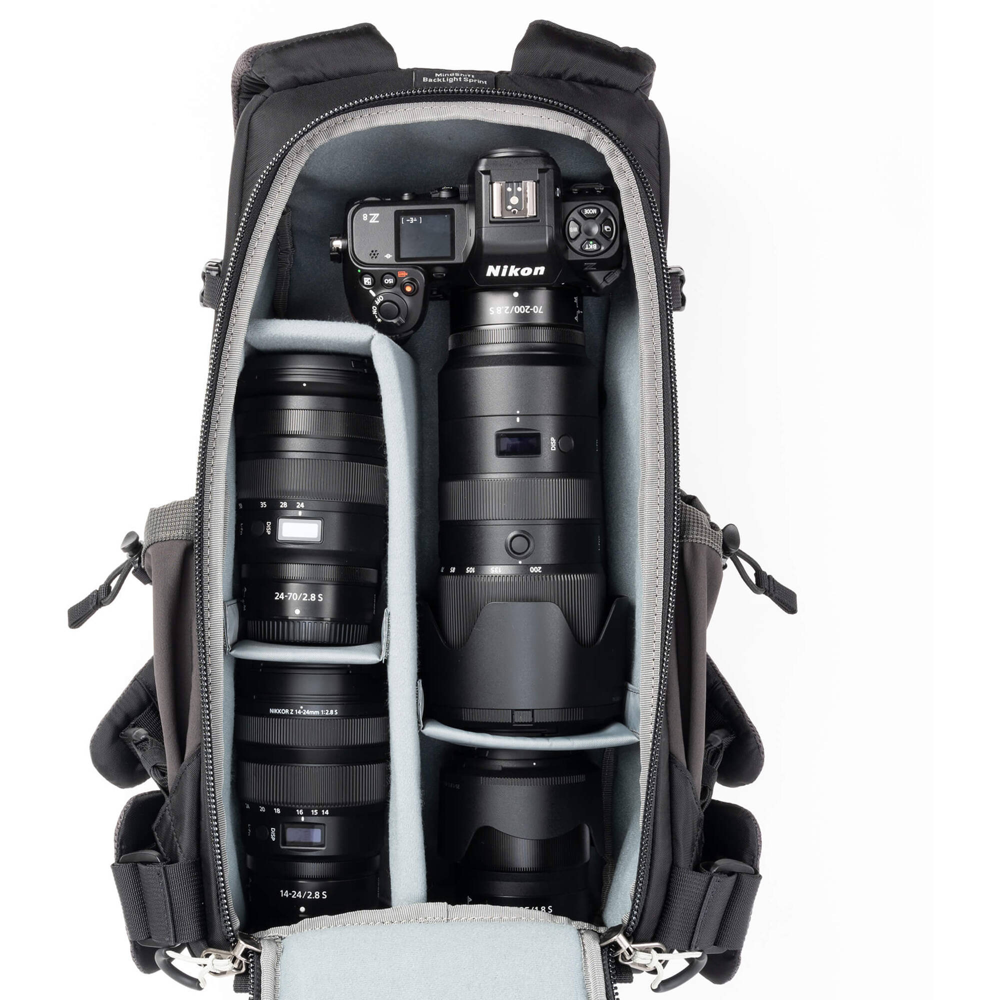 thinkTANK - Mindshift BackLight Sprint 15L Photo Daypack - Slate Black