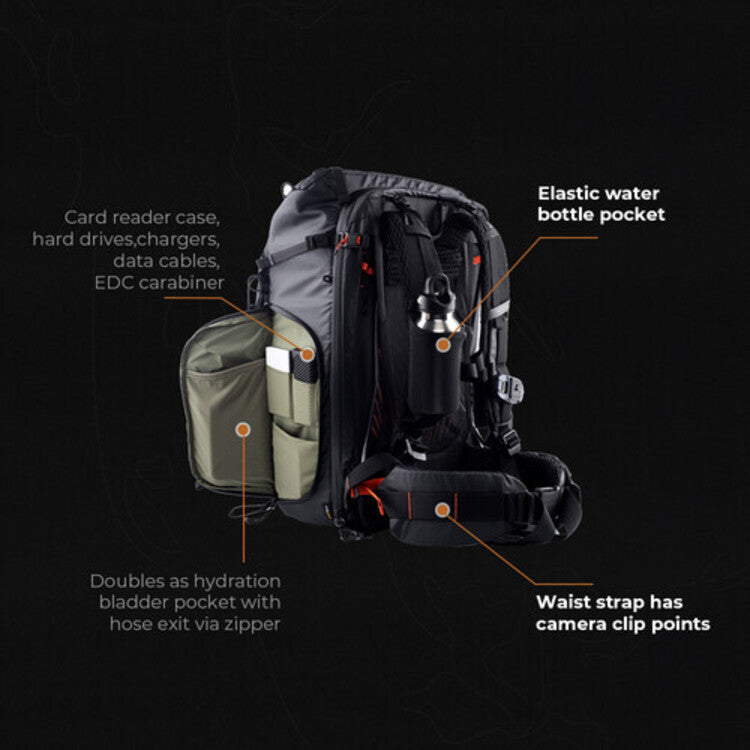 PGYTECH OnePro Focux Backpack 25L - Space Black