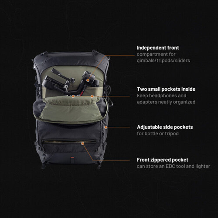 PGYTECH OnePro Focux Backpack 35L - Space Black 