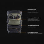 PGYTECH OnePro Focux Backpack 35L - Space Black 