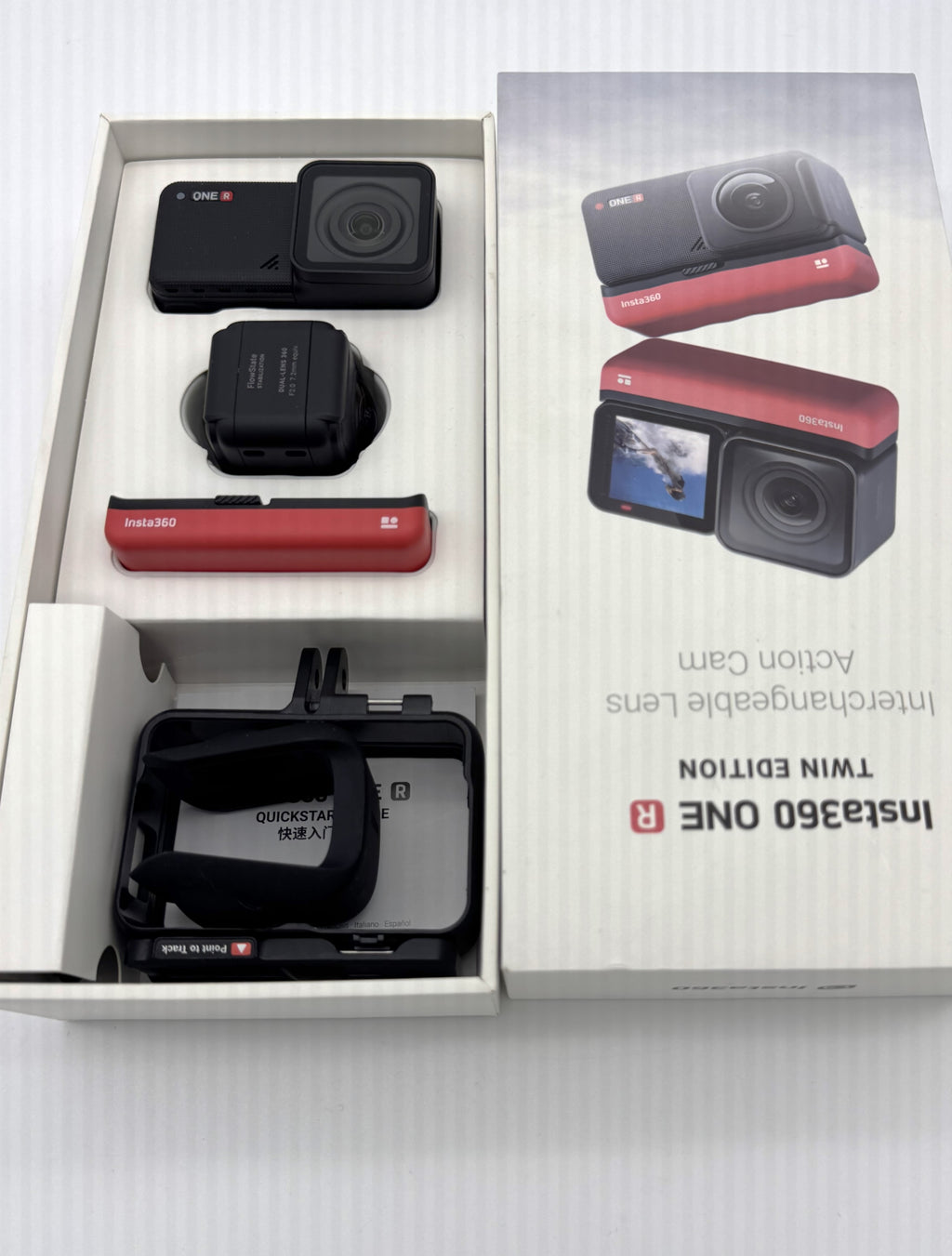 Used Insta360 ONE R Twin Edition SN IAEAN36BBTDQXP