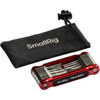 SmallRig x FILM RIOT 10-in-1 Folding Wrench Set with Multi Angle - Red