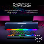 Razer Leviathan V2 X PC Soundbar with Full-Range Drivers