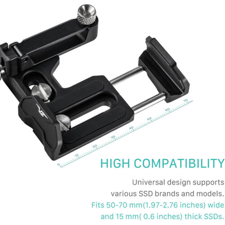 Tilta Iron Head Universal SSD Drive Bay - Black