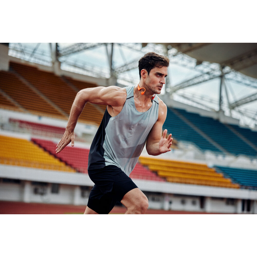 Shokz OpenRun Pro 2 Bone Conduction Stereo Wireless Headset (Orange)