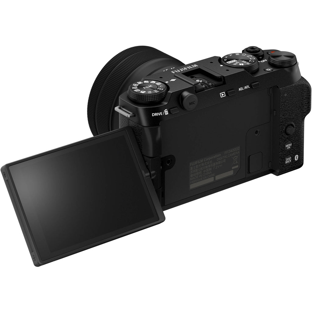 FUJIFILM X-M5 Camera w/ XC 15-45mm Lens (Black)
