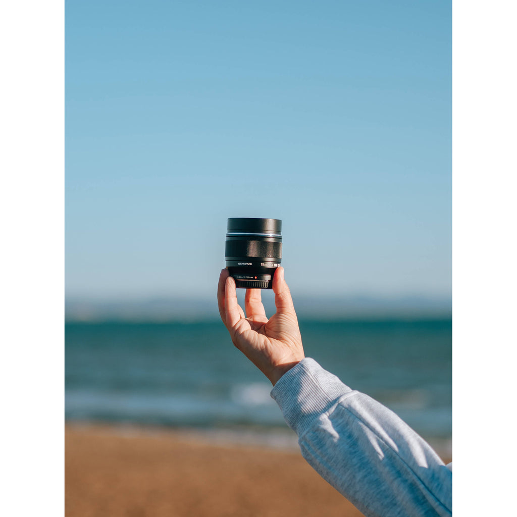 OM System 75mm f/1.8 Lens - Black
