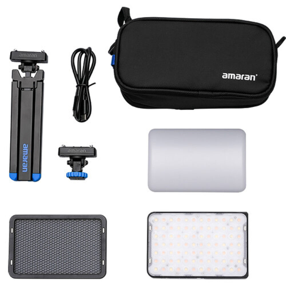 Amaran Ace 25X Bi-Colour LED Light Kit - Charcoal