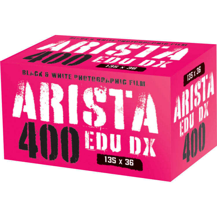 Arista EDU DX 400 B&W Film (135-36 exp) 