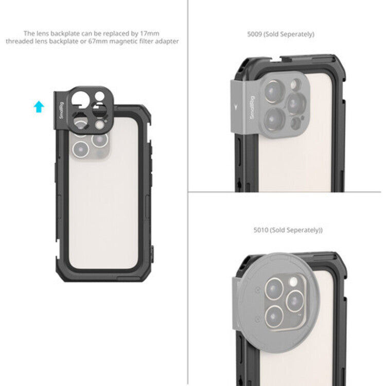 SmallRig Mobile Video Cage Basic Edition for iPhone 16 Pro Max 5006