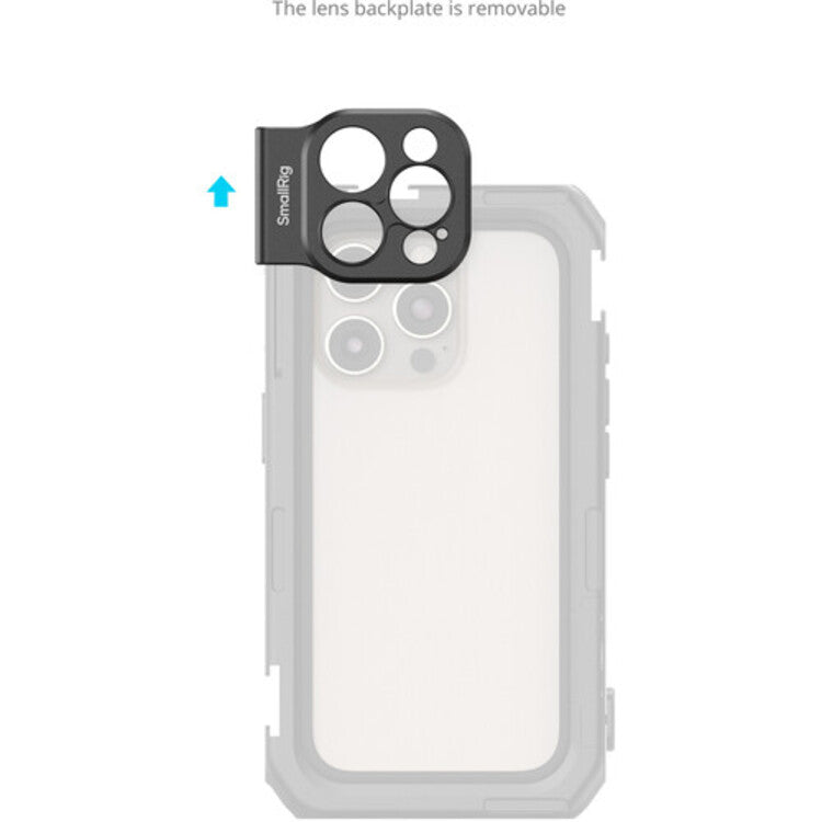 SmallRig 17mm Threaded Lens Backplate for iPhone 16 Series Cage 5009