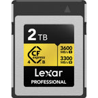 Lexar Professional Gold Series CFexpress 4.0 Type B Card - 2TB
