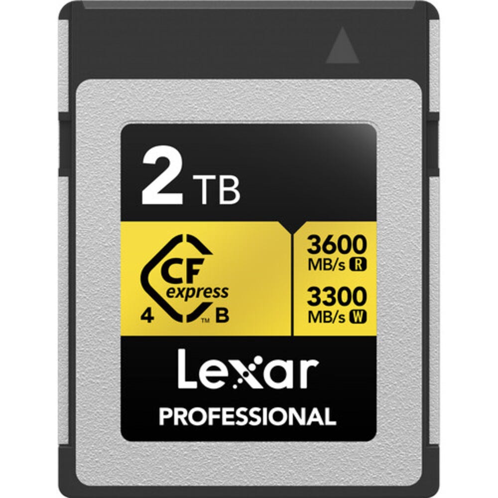 Lexar Professional Gold Series CFexpress 4.0 Type B Card - 2TB