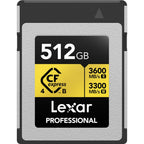 Lexar Professional Gold Series CFexpress 4.0 Type B Card - 512GB