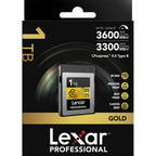 Lexar Professional Gold Series CFexpress 4.0 Type B Card - 1TB