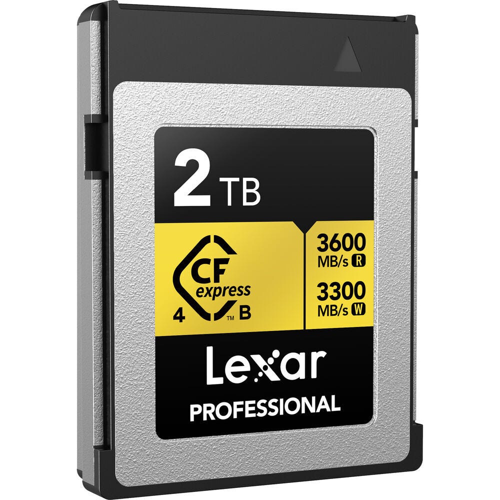 Lexar Professional Gold Series CFexpress 4.0 Type B Card - 2TB
