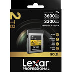 Lexar Professional Gold Series CFexpress 4.0 Type B Card - 2TB