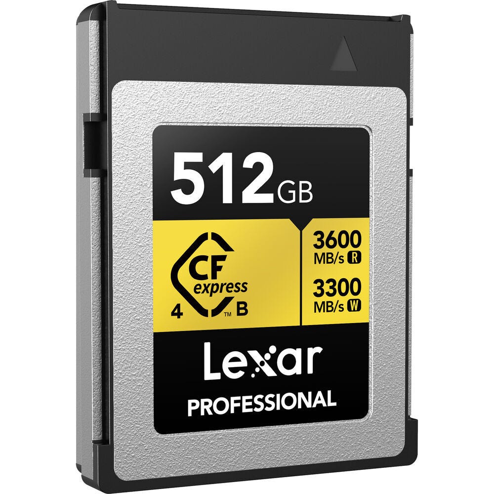 Lexar Professional Gold Series CFexpress 4.0 Type B Card - 512GB