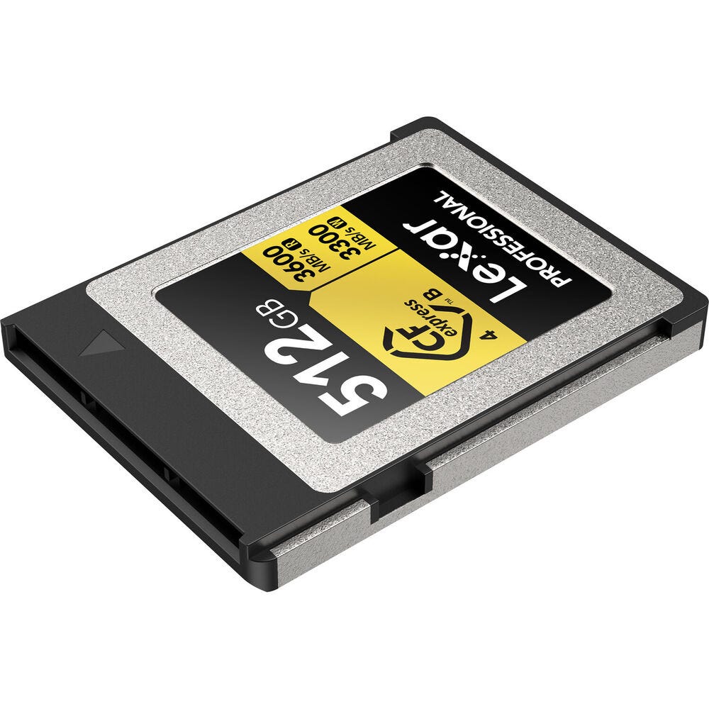 Lexar Professional Gold Series CFexpress 4.0 Type B Card - 512GB