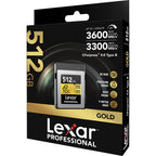 Lexar Professional Gold Series CFexpress 4.0 Type B Card - 512GB