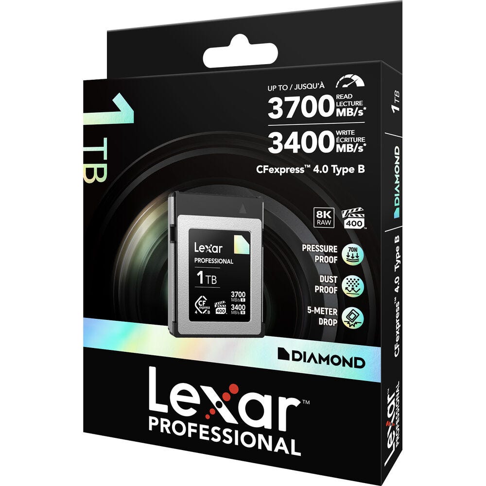 Lexar Professional Diamond Series CFexpress 4.0 Type B Card - 1TB
