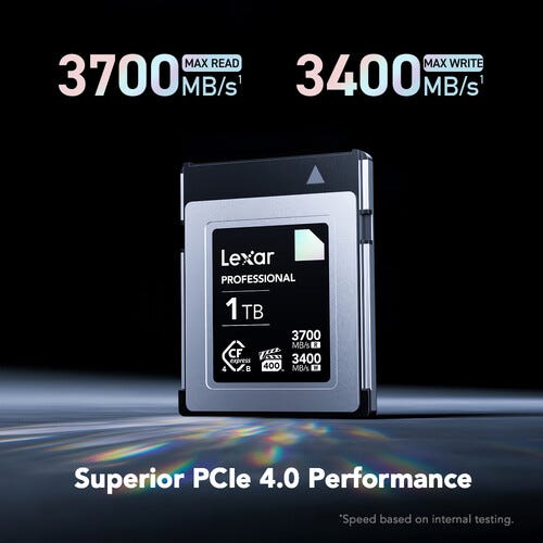 Lexar Professional Diamond Series CFexpress 4.0 Type B Card - 1TB