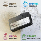 Lexar Professional GO SL400 SSD Black with Hub - 2TB