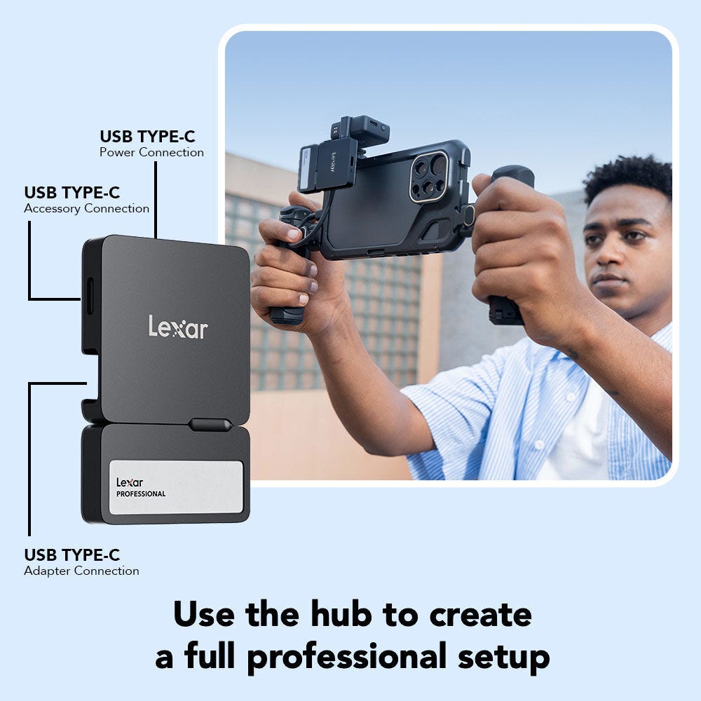 Lexar Professional GO SL400 SSD Black - 2TB