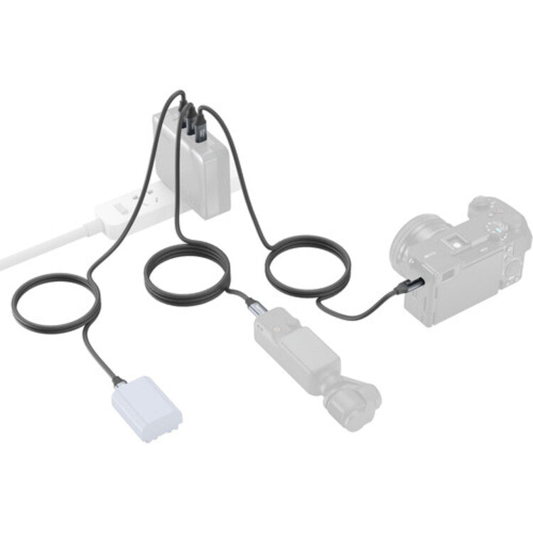 SmallRig USB-C (Straight) to USB-C (Straight) Data Cable (60cm / 23.6in) 4789